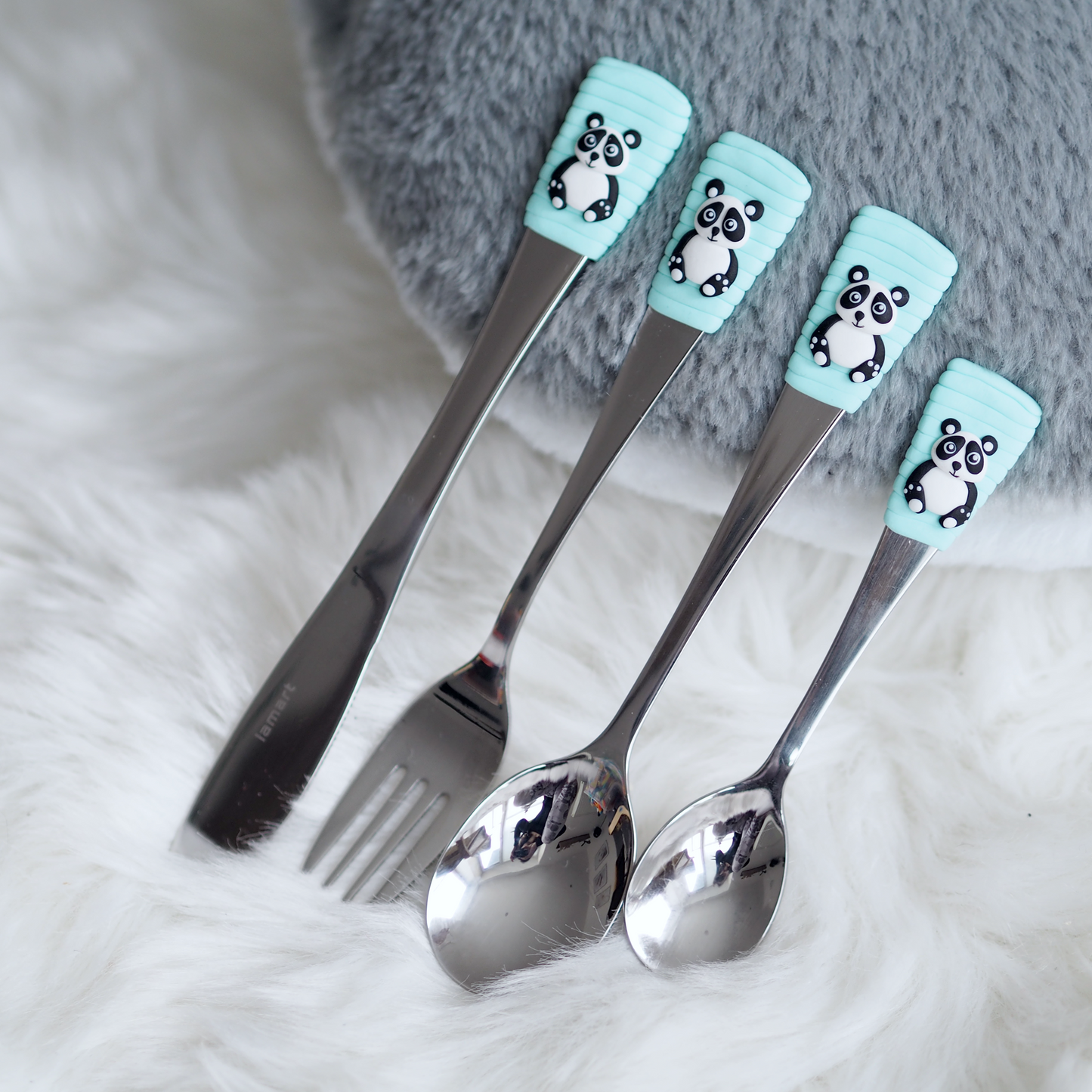 Dětský příbor s motivem pandy