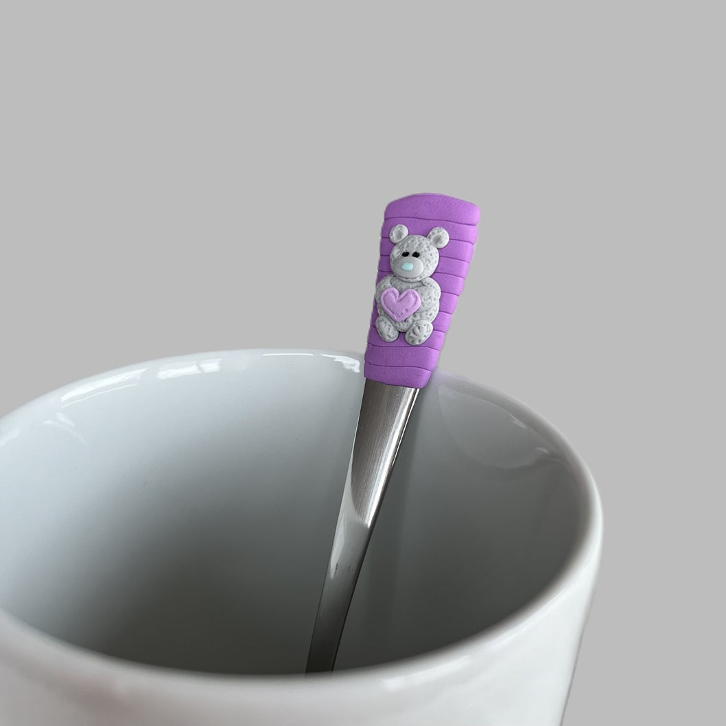 Mocca lžička s motivem chlupatého medvídka