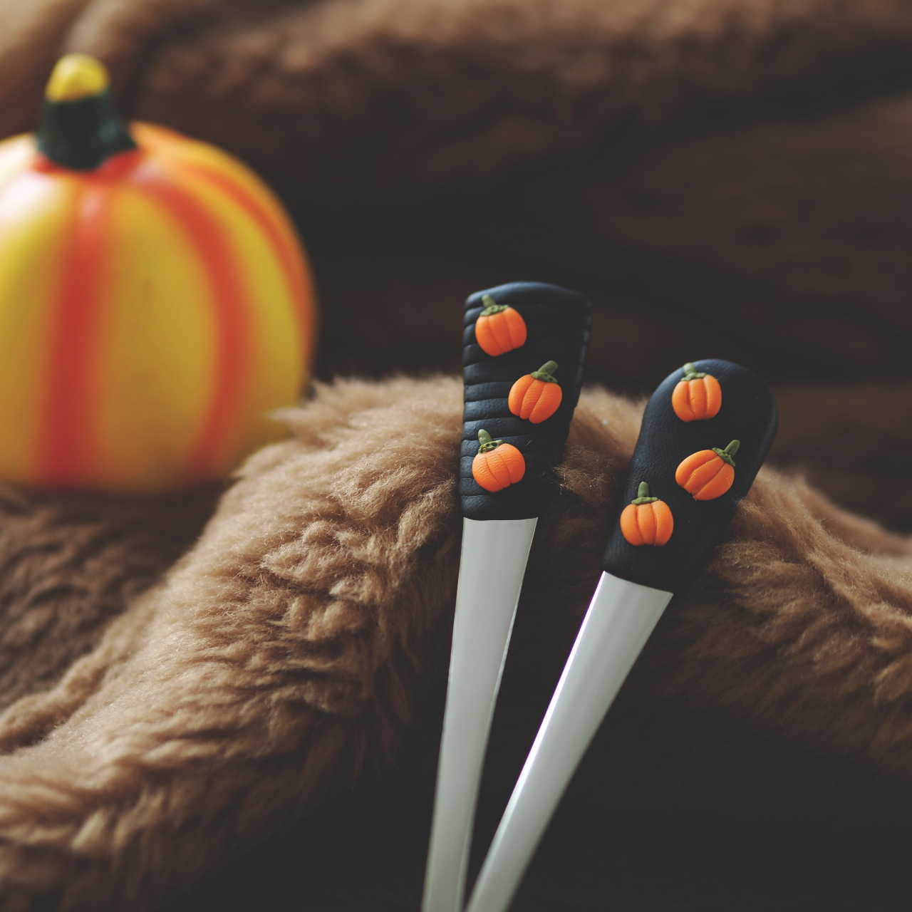 Kávová lžička s motivem malých dýní