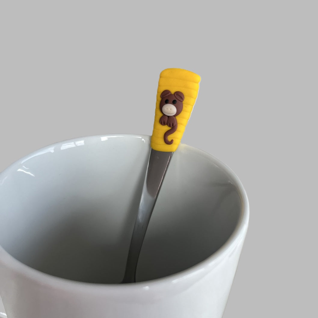 Mocca lžička s motivem opičky