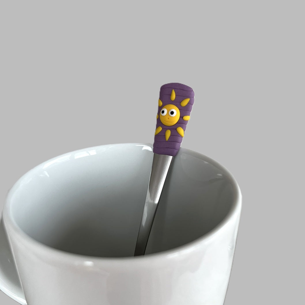 Kávová lžička s motivem sluníčka