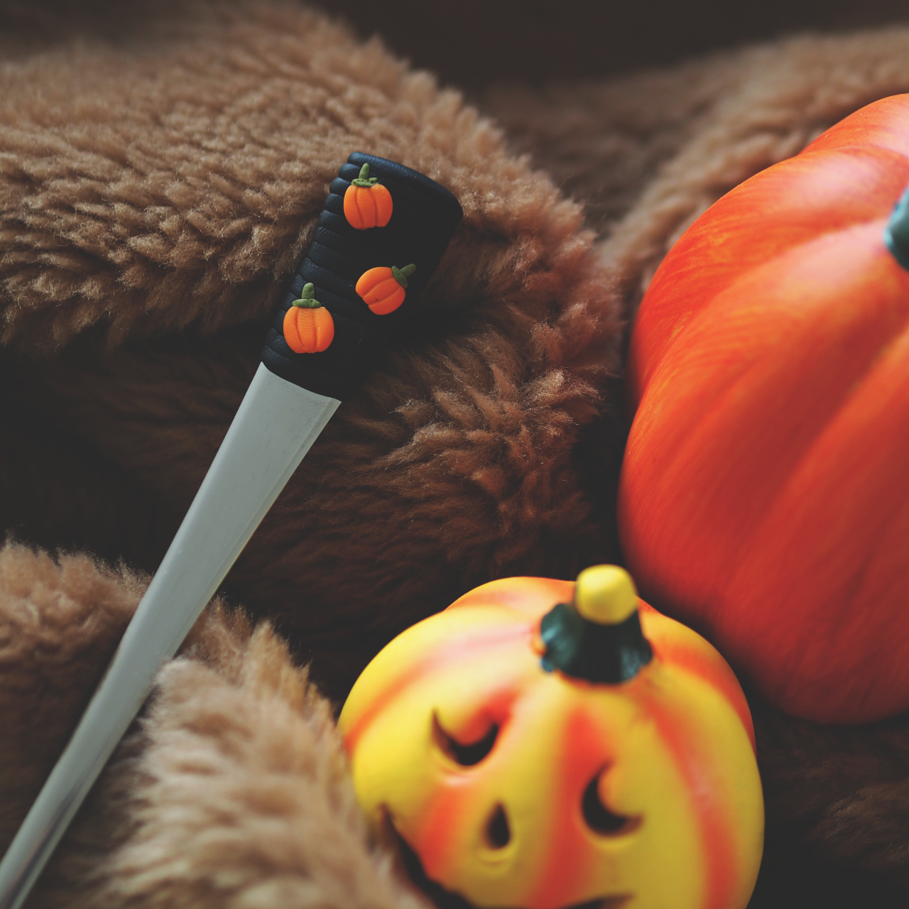 Koktejlová lžička s motivem malých dýní