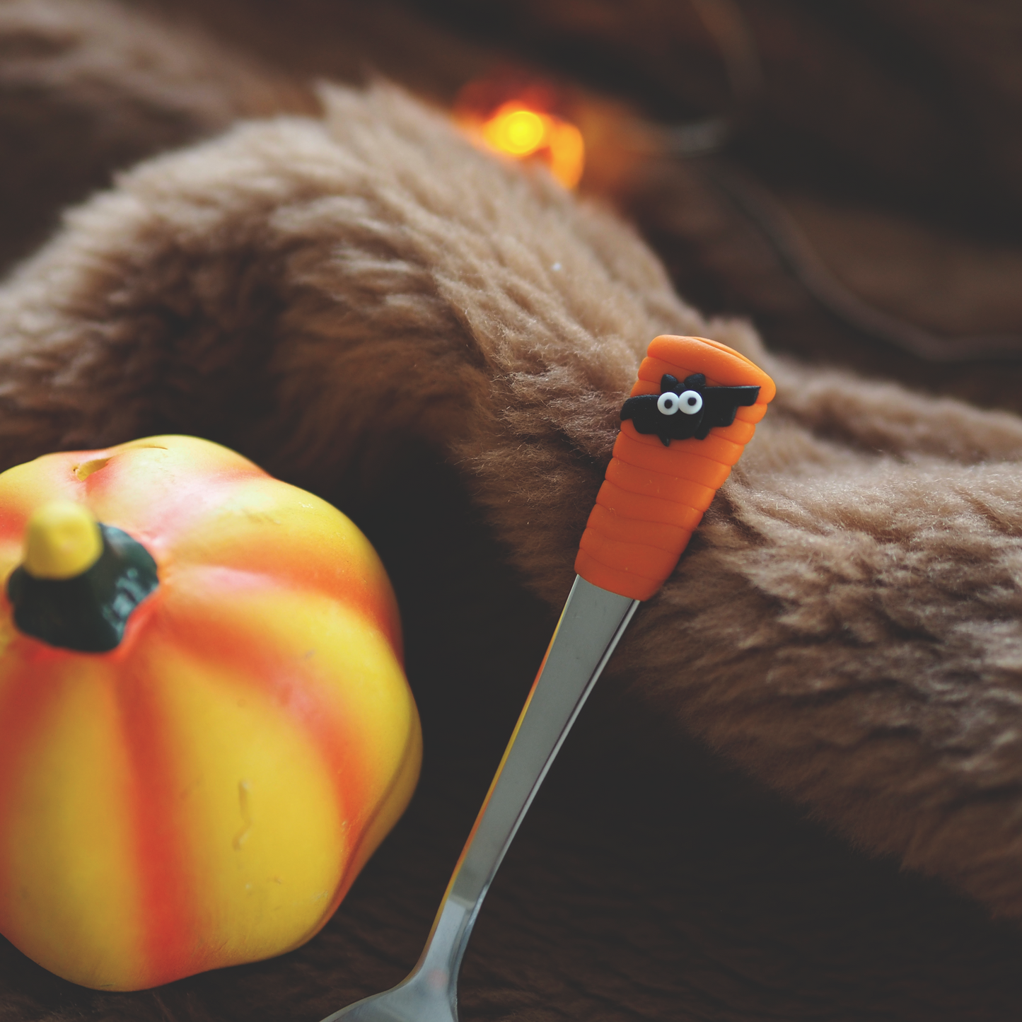 Mocca lžička s motivem netopýra