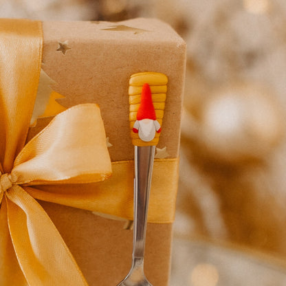 Mocca lžička s motivem vánočního skřítka