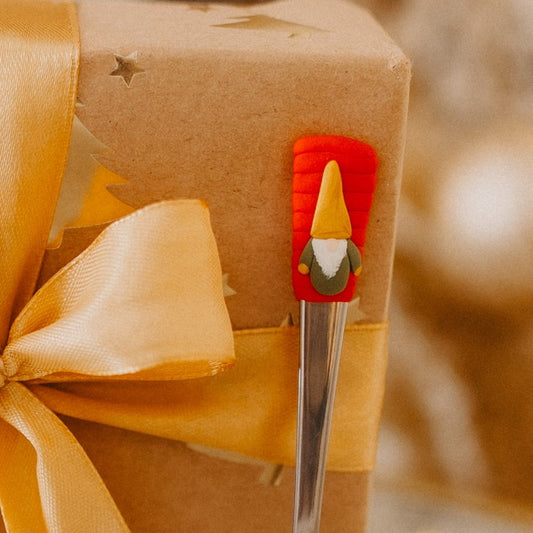 Mocca lžička s motivem vánočního skřítka